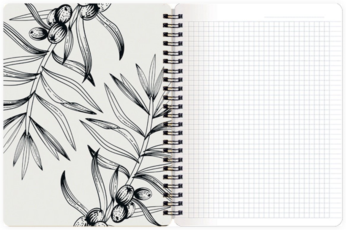 Общая тетрадь Be Smart Harmony черный, 96 л, А5, клетка, мягкая обложка, 1 шт