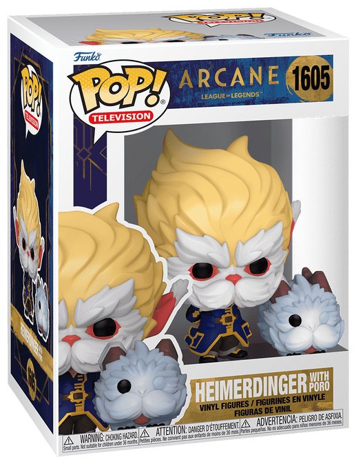 Фигурка Funko Хеймердингер, Arcane 10 см 2 шт купить,NaN