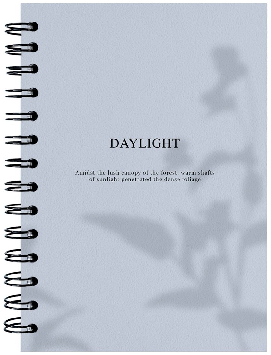 Общая тетрадь Be Smart Shadow голубой, 120 л, А5, клетка, твердая обложка, 1 шт