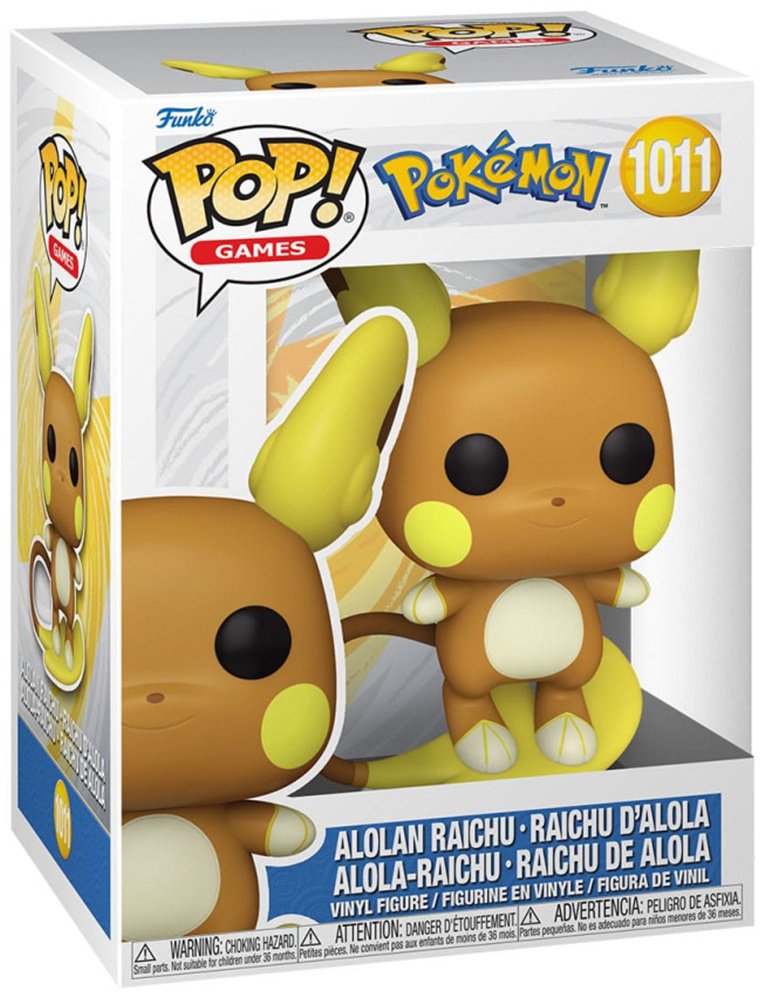 Фигурка Funko Raichu (Alolan) 12.5 см 1 шт купить,NaN