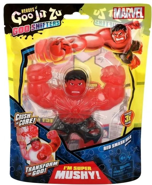 Фигурка Goo Jit Zu красный Халк 12 см см 1 шт купить,NaN