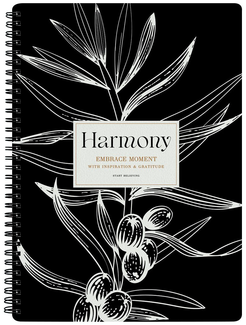 Общая тетрадь Be Smart Harmony ветка на черном, 96 л, А4, клетка, мягкая обложка, 1 шт купить,NaN