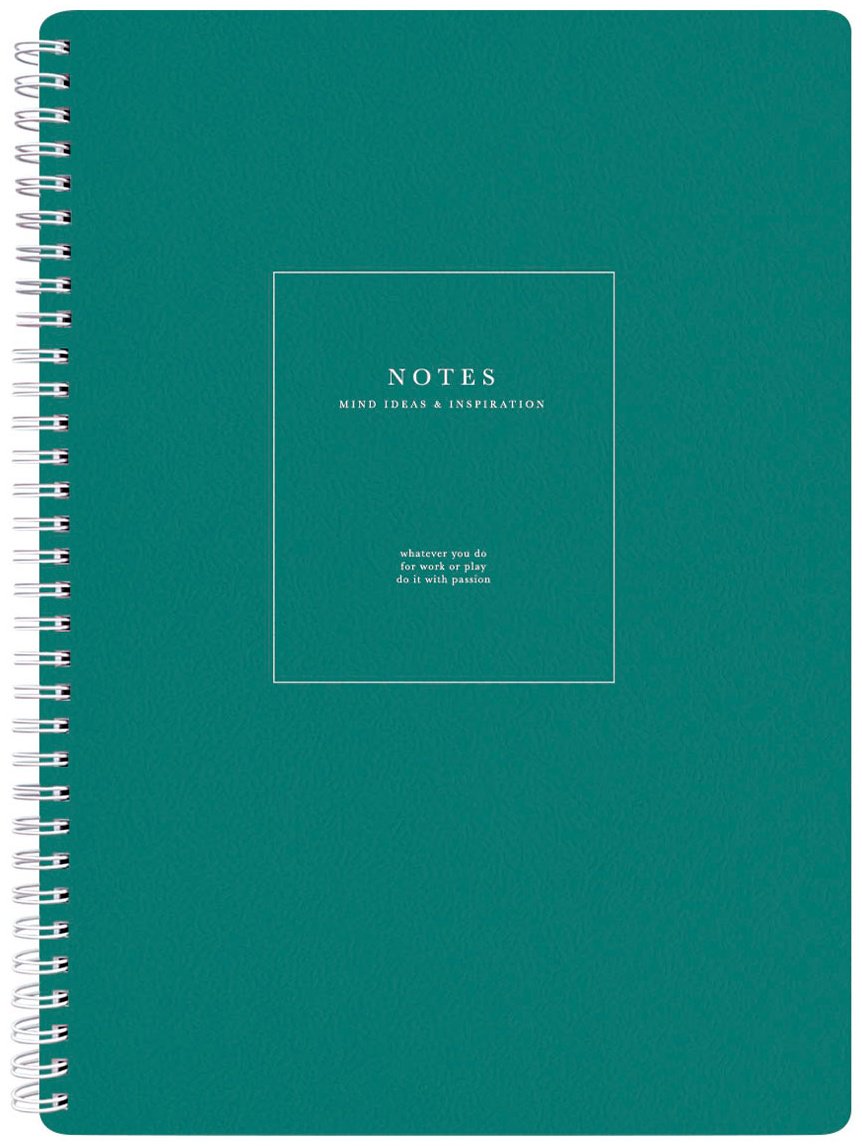 Общая тетрадь Be Smart Notes зеленый, 96 л, А4, клетка, мягкая обложка, 1 шт