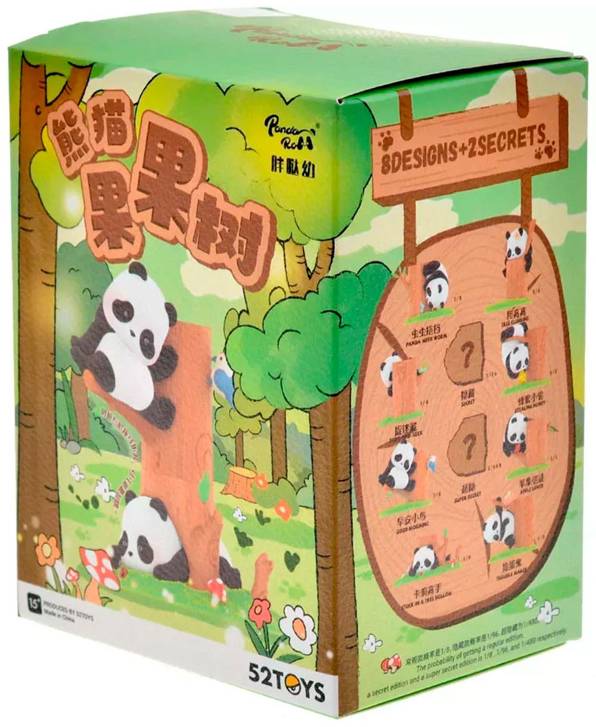 Фигурка Panda Roll Fruit Tree Climbing 9 см 1 шт купить,NaN