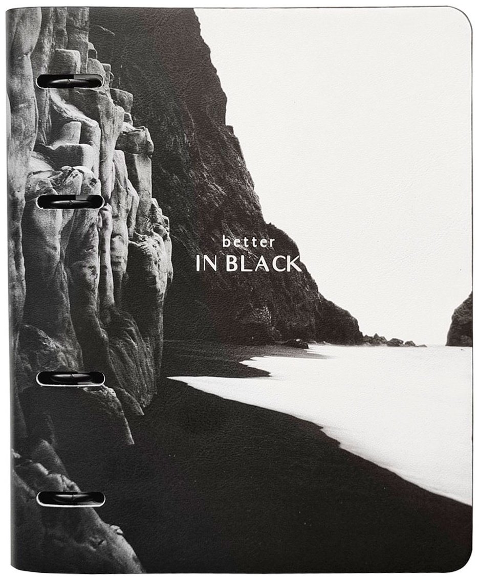 Общая тетрадь InFolio Monochrome берег, 120 л, А5, клетка, твердая обложка, 1 шт