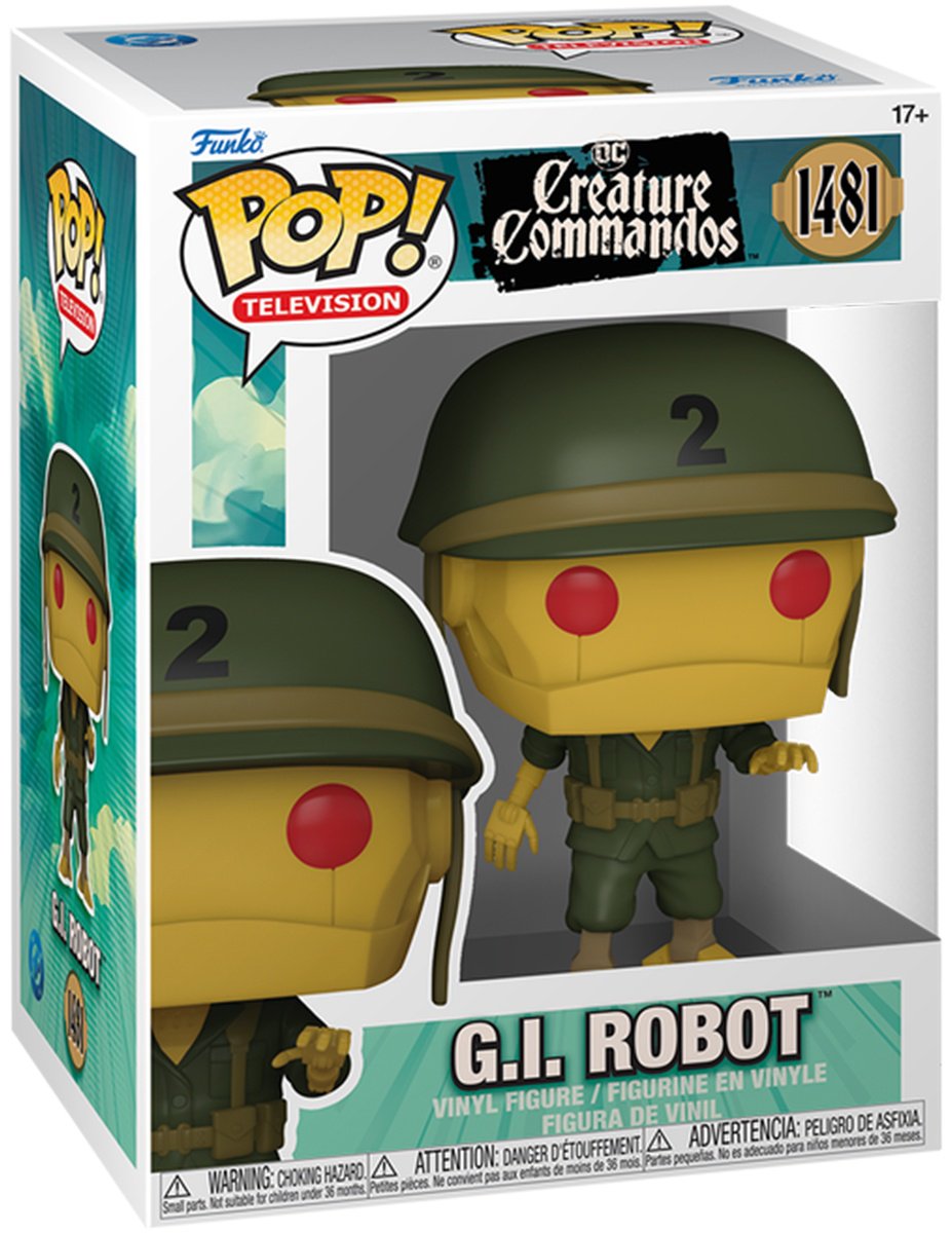 Фигурка Funko G.I. Robot 10 см 1 шт купить,NaN