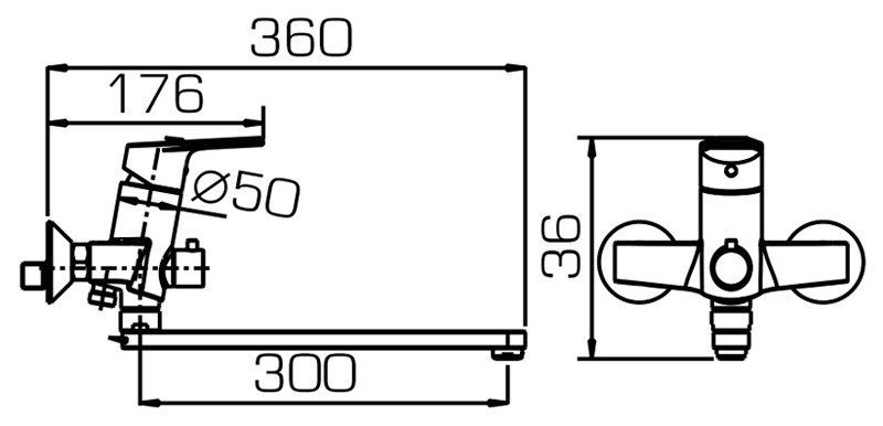Смеситель Bravat Line F65299C-1L хром купить,NaN