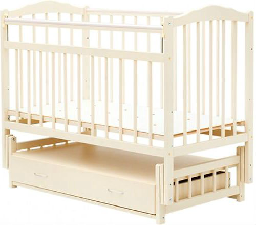 Кровать детская Bambini Классик M 01.10.10 25499 слоновая кость купить,NaN