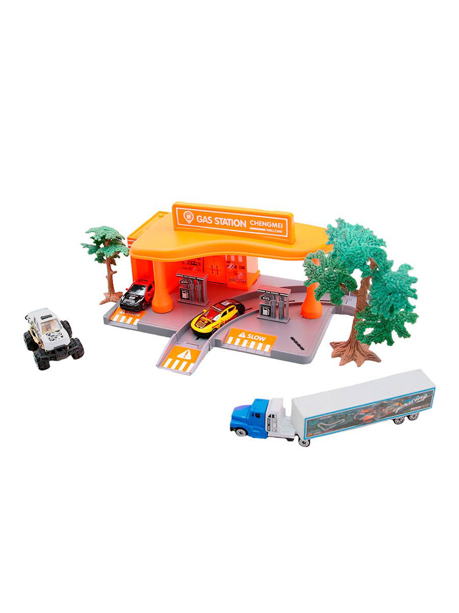 Игровой набор GS Автозаправка Сonstruction CM559-52А купить,NaN