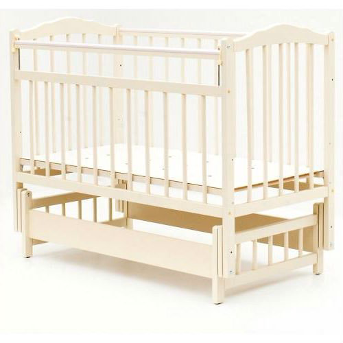 Кровать детская Bambini Классик M 01.10.11 25505 слоновая кость купить,NaN