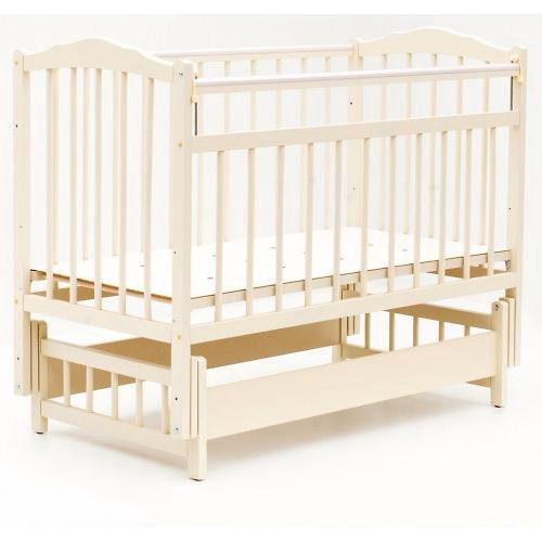 Кровать детская Bambini Классик M 01.10.11 25505 слоновая кость купить,NaN
