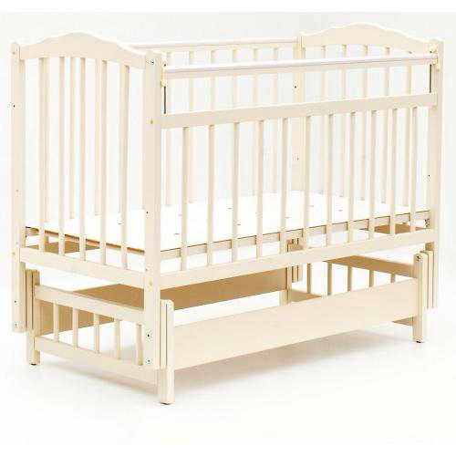 Кровать детская Bambini Классик M 01.10.11 25505 слоновая кость купить,NaN