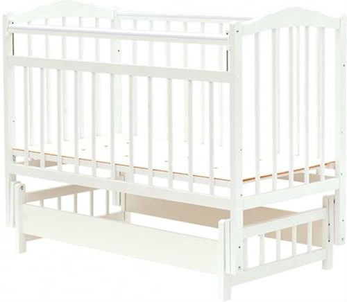 Кровать детская Bambini Классик M 01.10.11 белая купить,NaN