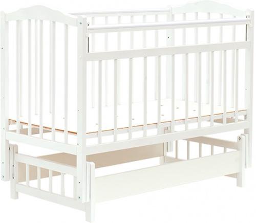 Кровать детская Bambini Классик M 01.10.11 белая купить,NaN