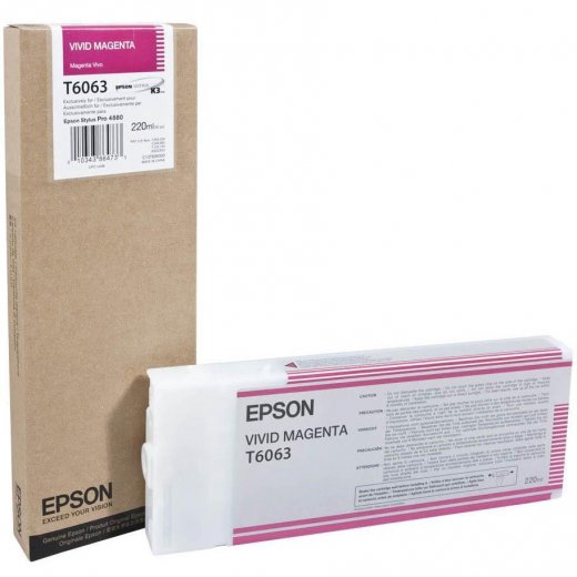 Картридж Epson C13T606300 SP-4880 пурпурный