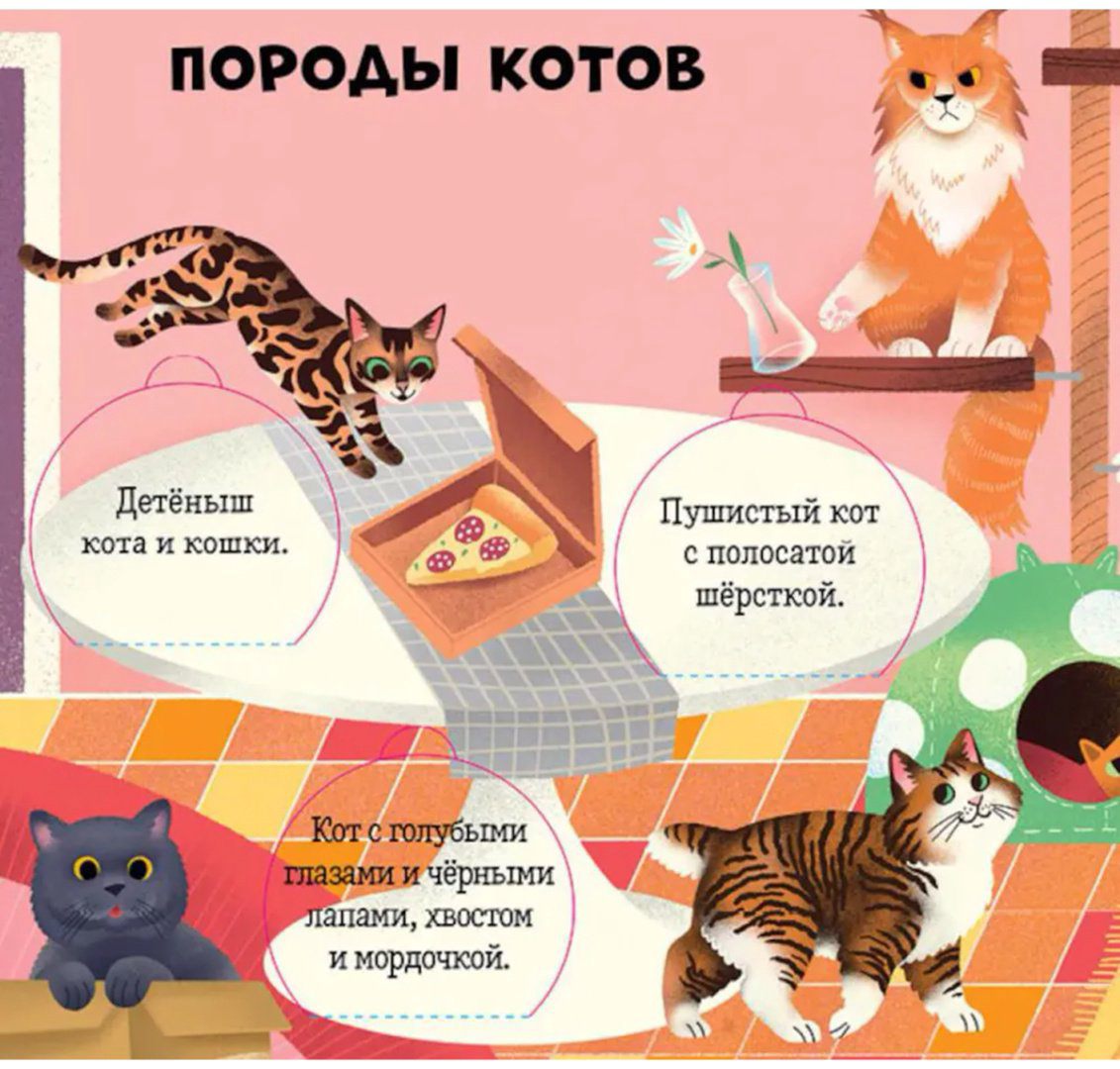 Книга Без автора: Любимые животные.&nbsp;Энциклопедия с окошками купить,NaN