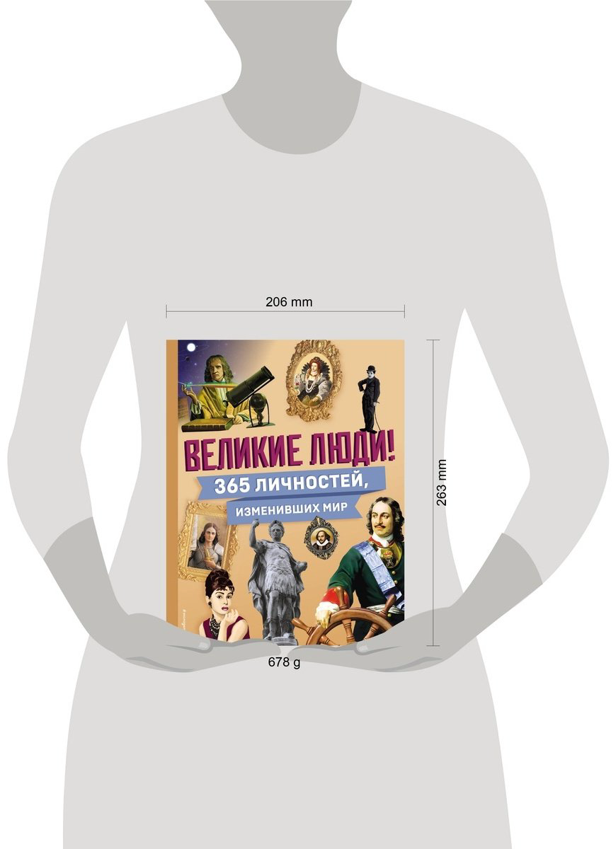 Книга Великие люди! 365 личностей, изменивших мир купить,NaN