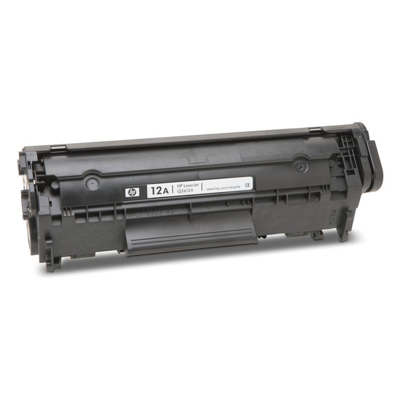 Картридж HP 12A Q2612A 12A черный купить,74415