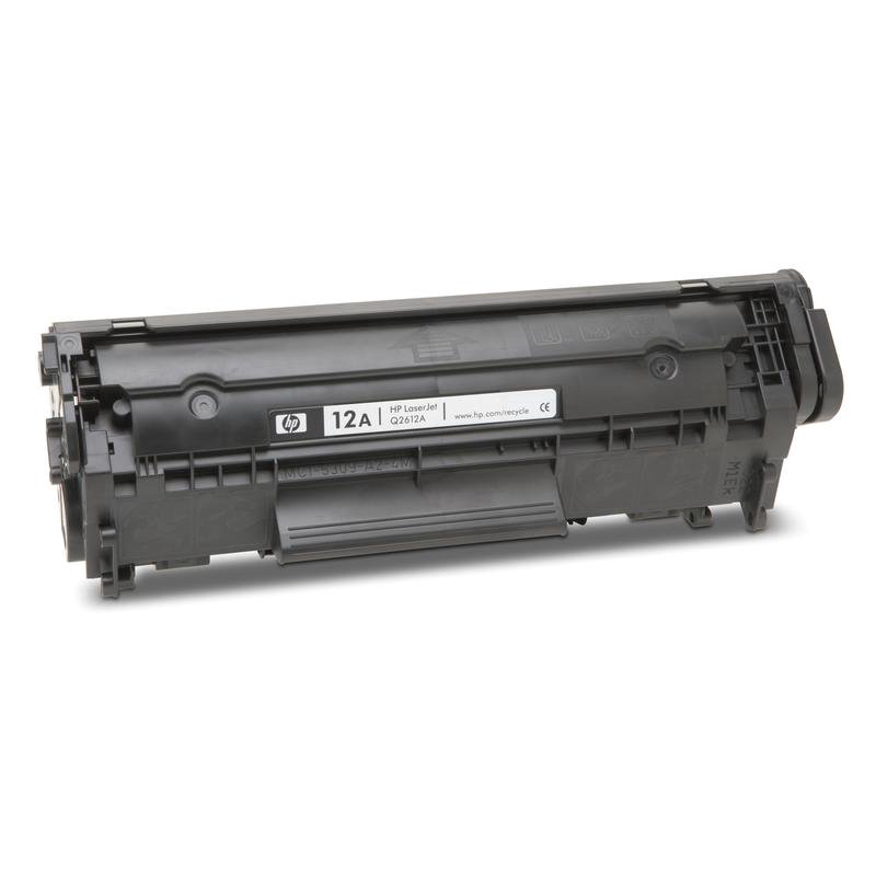 Картридж HP 12A Q2612A 12A черный купить,74415