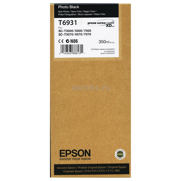 Картридж Epson C13T693100 черный купить,NaN