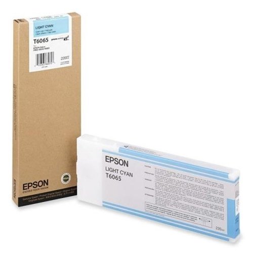 Картридж Epson C13T606500 светло-голубой купить,NaN