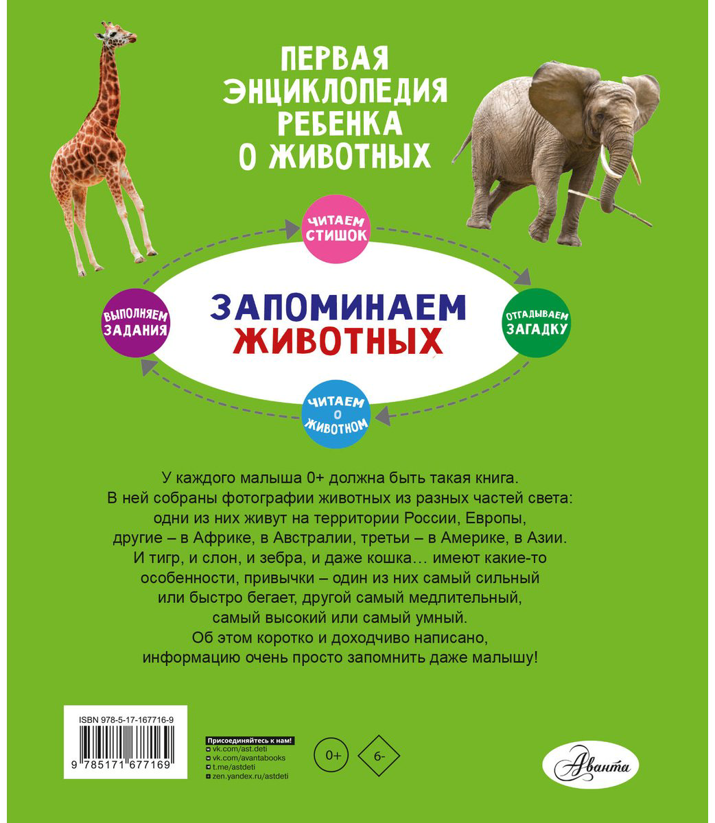 Книга Без автора: Животные купить,NaN