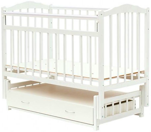 Кровать детская Bambini Классик M 01.10.10 25498 белая купить,NaN