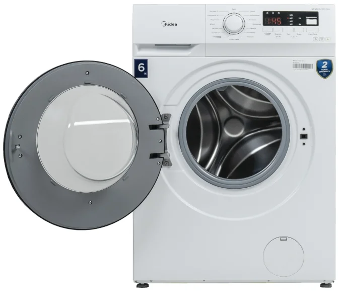 Стиральная машина Midea MFN60-S1003 Slim белая