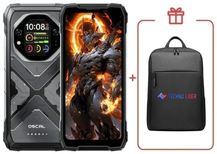  Смартфон Oscal Tank 1 5G 12/256GB черный + подарок купить,NaN