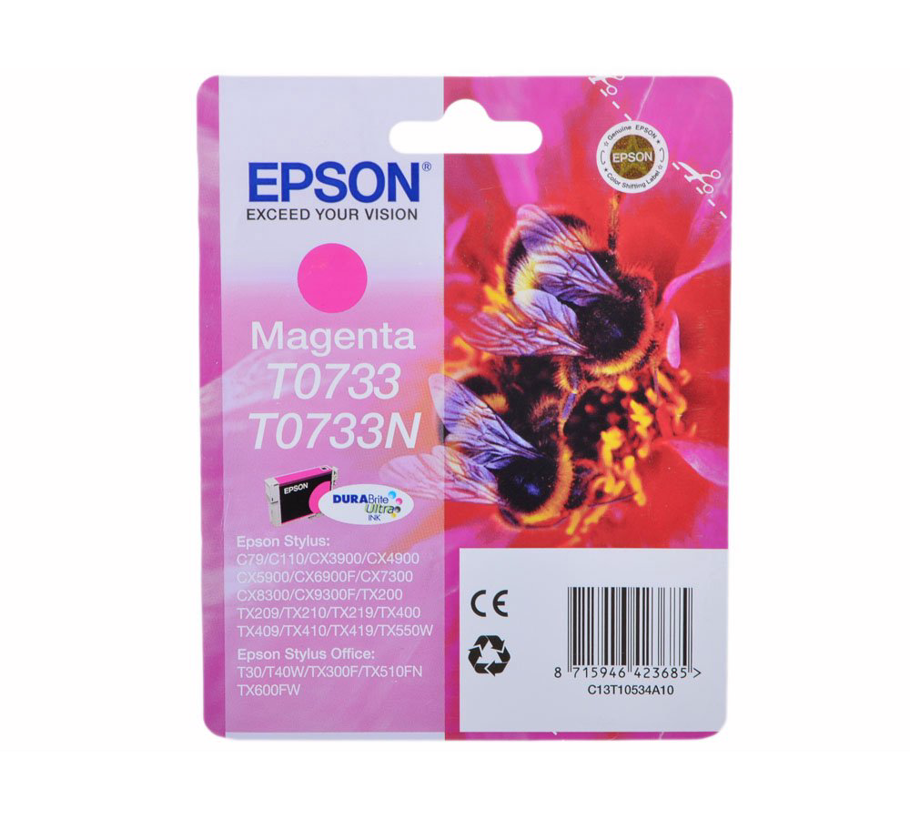 Картридж Epson C13T10534A10 пурпурный купить,NaN