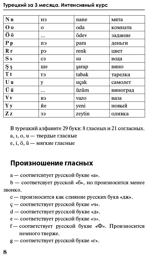 Кальмуцкая С. О.: Турецкий за 3 месяца. Интенсивный курс купить,NaN