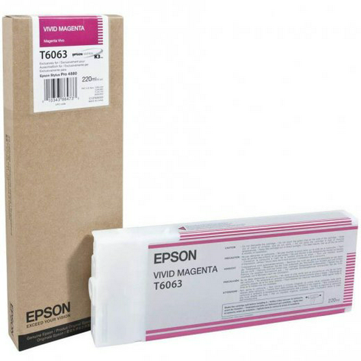 Картридж Epson C13T606300 SP-4880 пурпурный