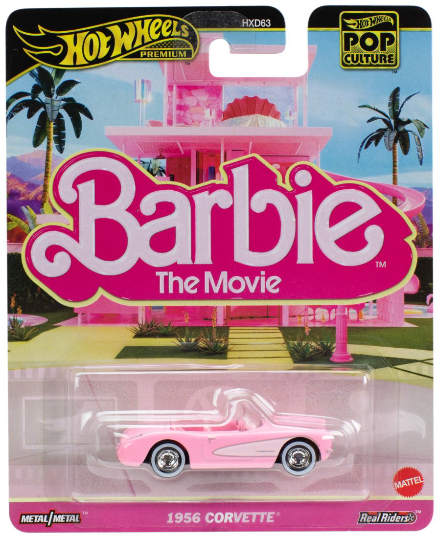 Легковая Hot Wheels 1956 Corvette розовый купить,NaN