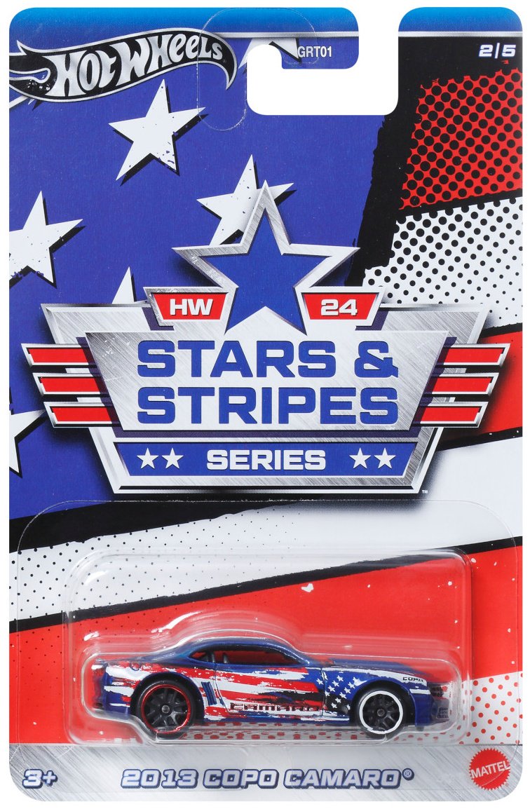 Легковая Hot Wheels 2013 COPO Camaro мультиколор