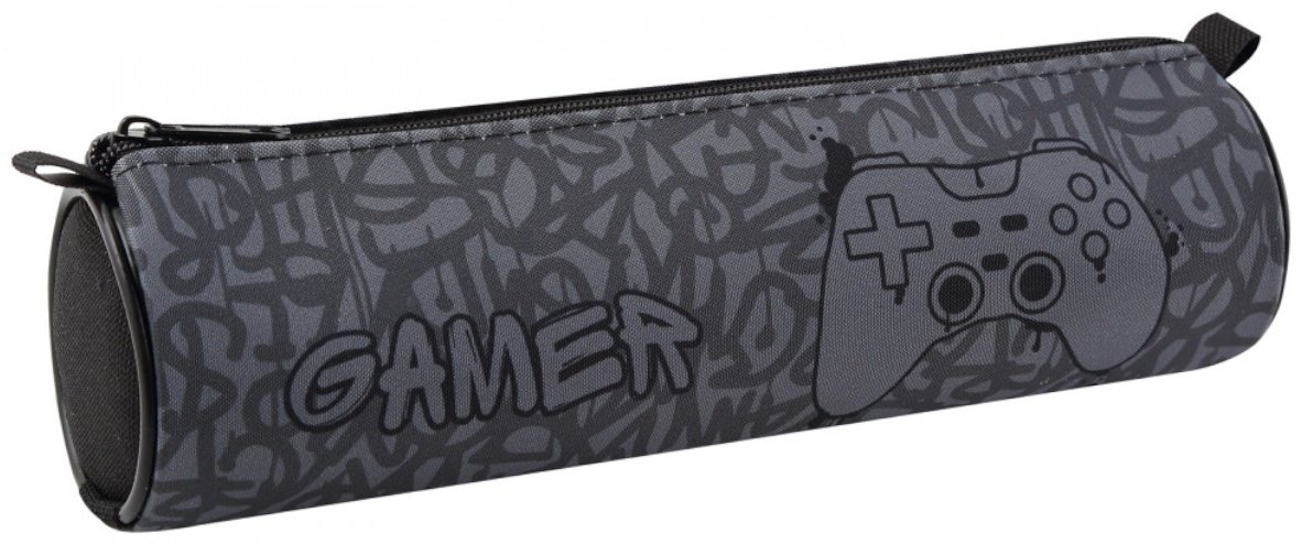 Пенал КОКОС Gamer 251622, застежка молния, серый купить,NaN