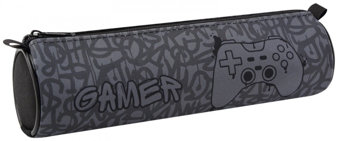 Пенал КОКОС Gamer 251622, застежка молния, серый купить,NaN