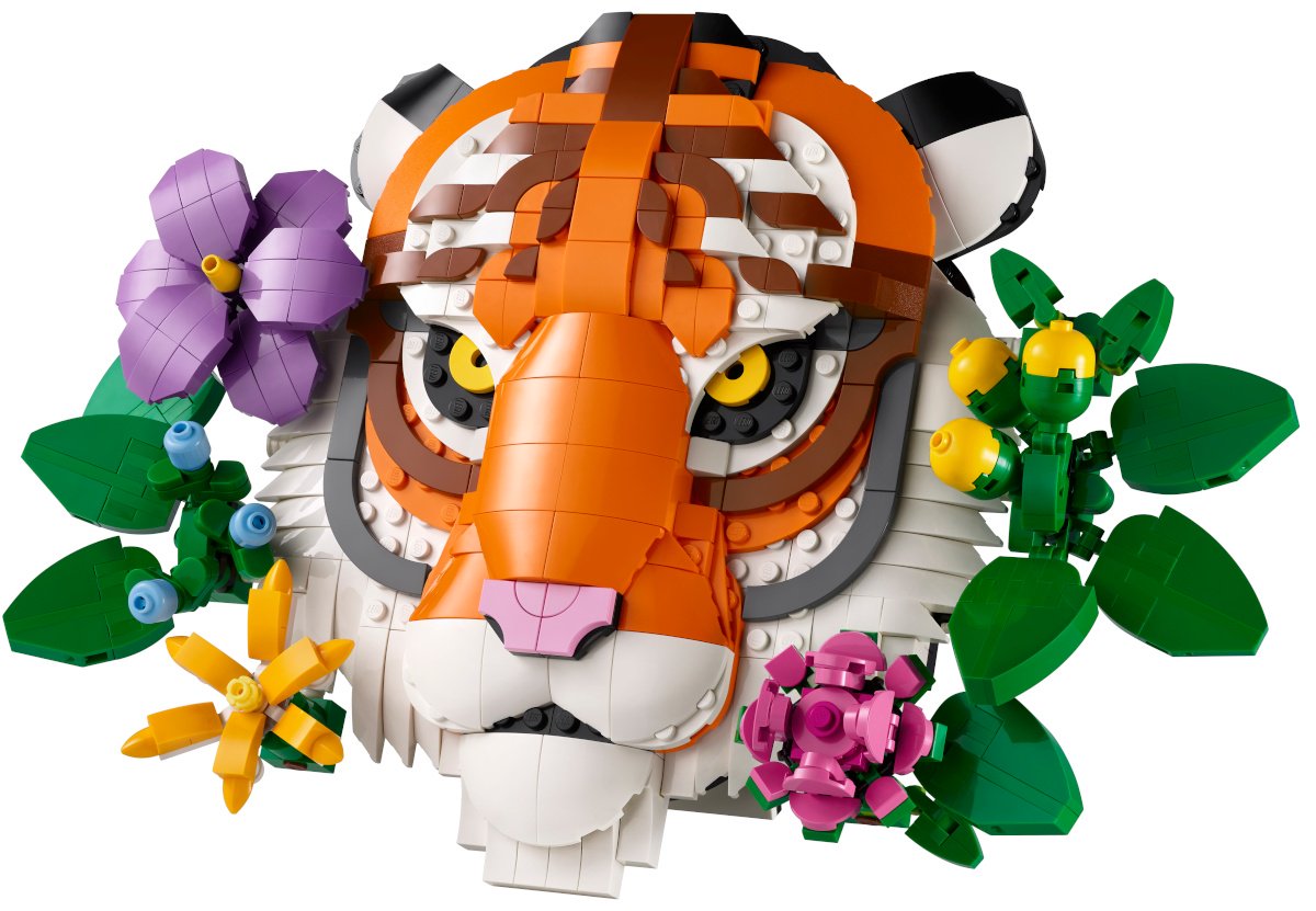 Конструктор LEGO Тигр ART, деталей 744 шт