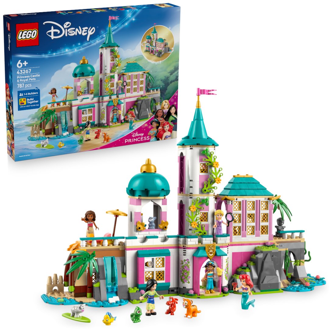Конструктор LEGO Disney Princess, деталей 787 шт