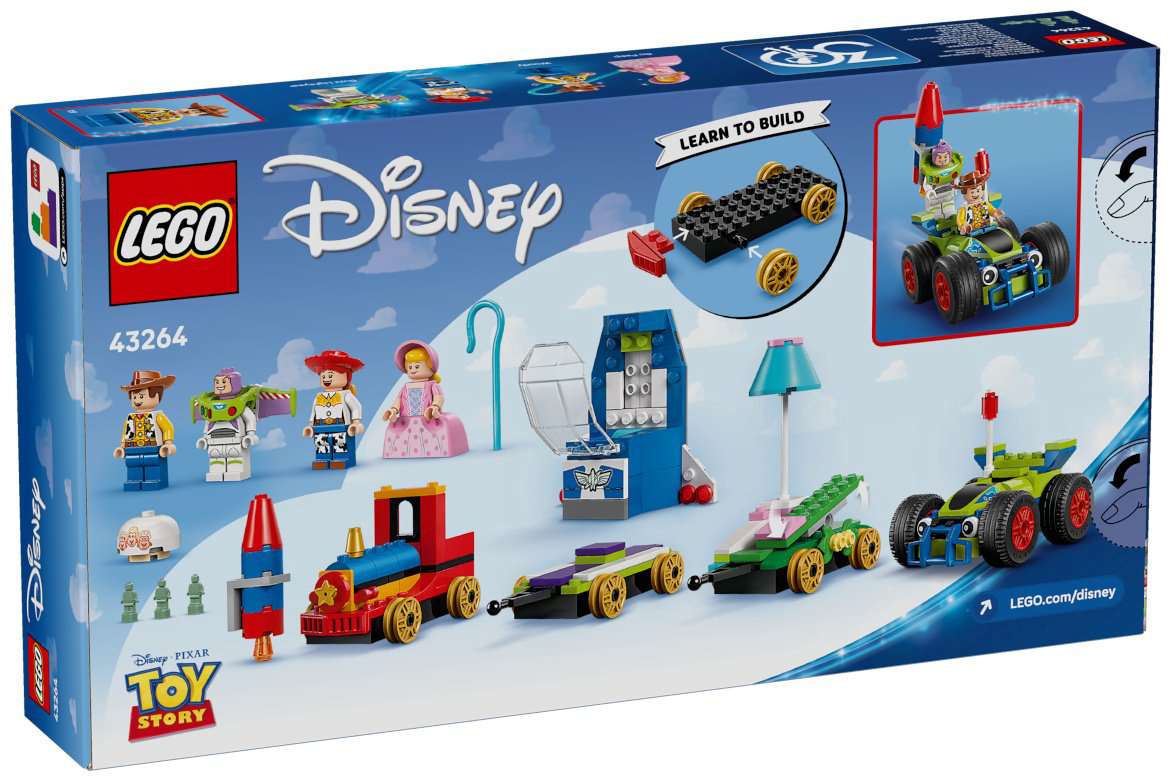 Конструктор LEGO Праздничный поезд "История игрушек" Disney, деталей 206 шт купить,NaN