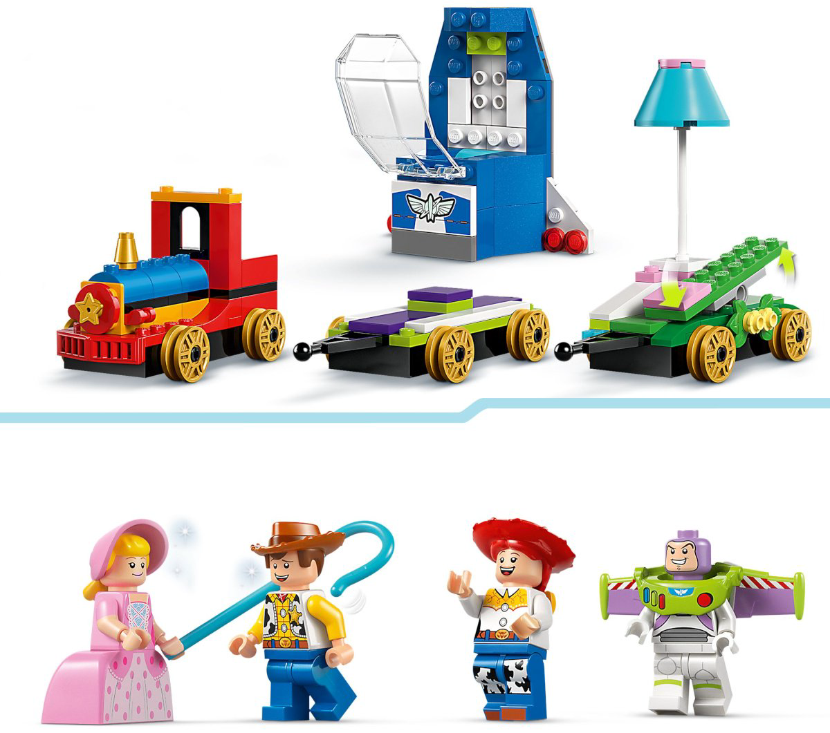 Конструктор LEGO Праздничный поезд "История игрушек" Disney, деталей 206 шт купить,NaN