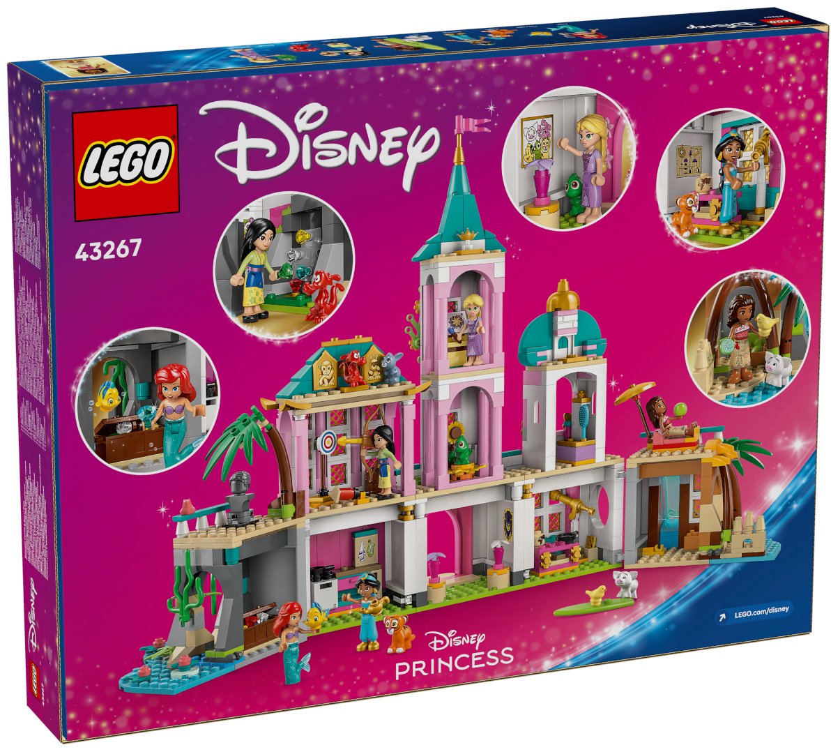 Конструктор LEGO Disney Princess, деталей 787 шт купить,0