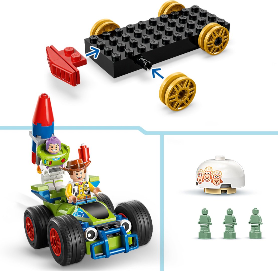 Конструктор LEGO Праздничный поезд "История игрушек" Disney, деталей 206 шт