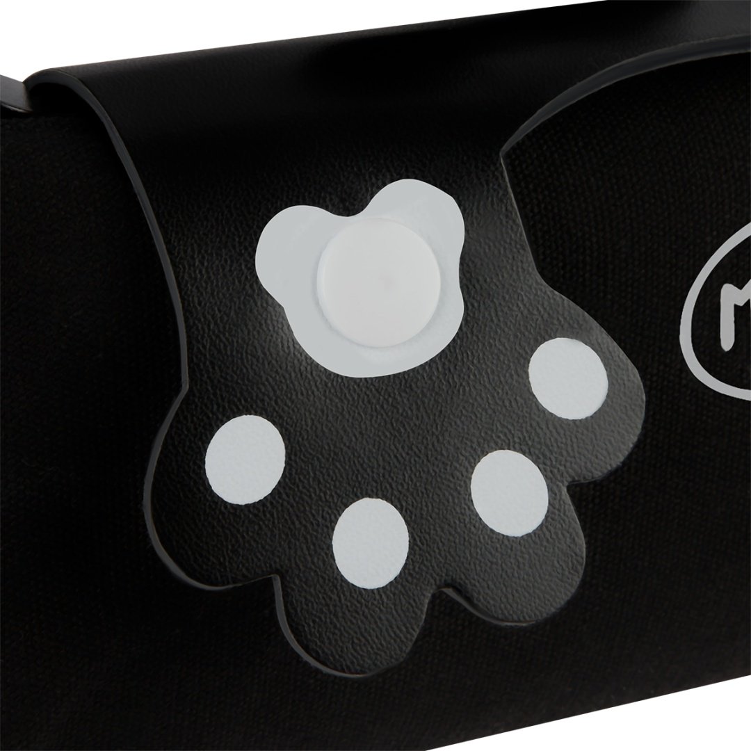 Пенал MESHU Paws MS_65264, застежка молния, черный купить,0