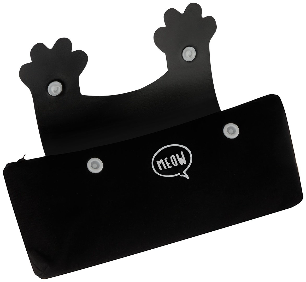 Пенал MESHU Paws MS_65264, застежка молния, черный купить,NaN