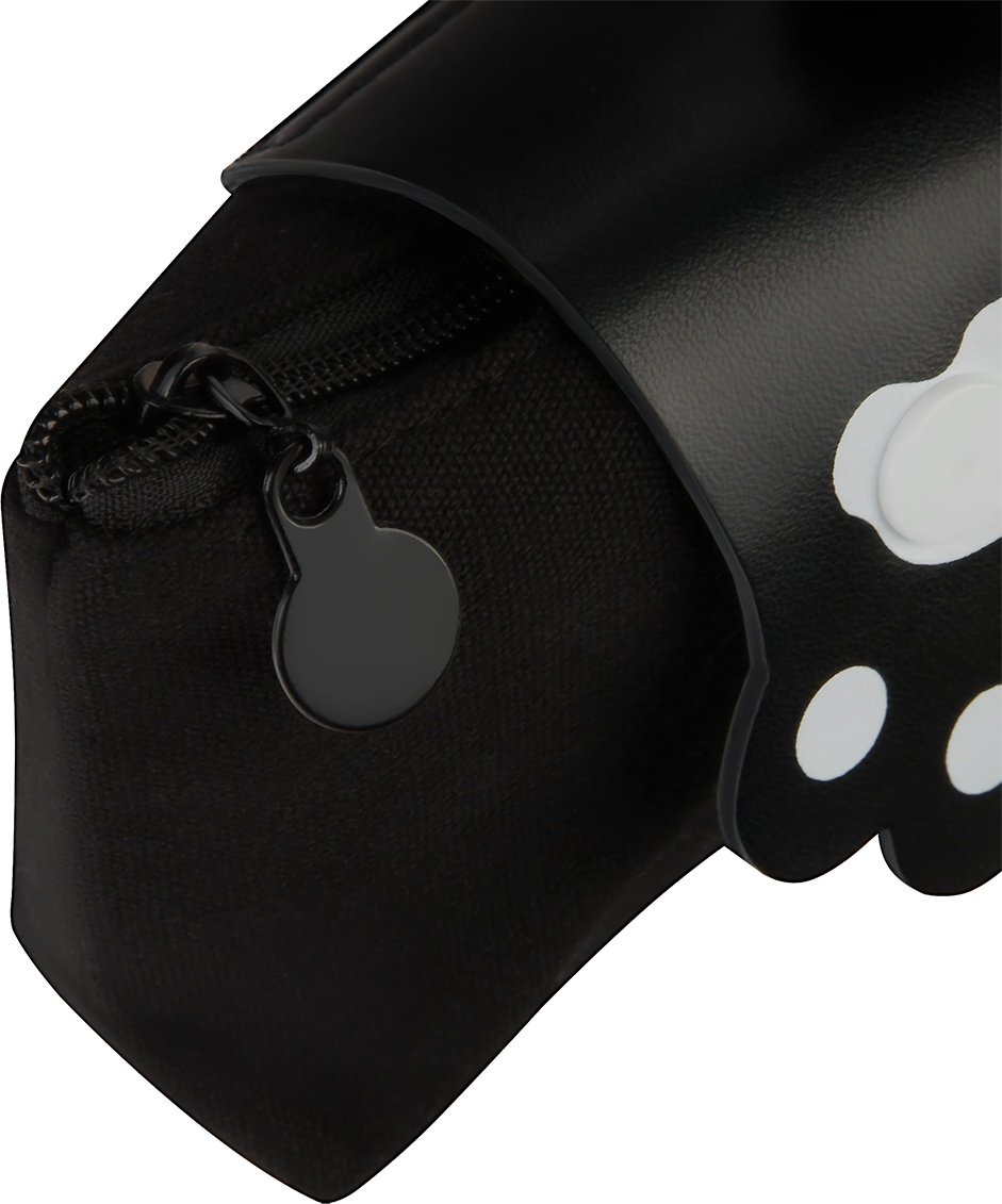 Пенал MESHU Paws MS_65264, застежка молния, черный купить,0