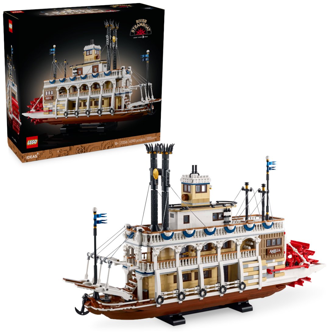 Конструктор LEGO Речной пароход Ideas, деталей 4090 шт купить,NaN