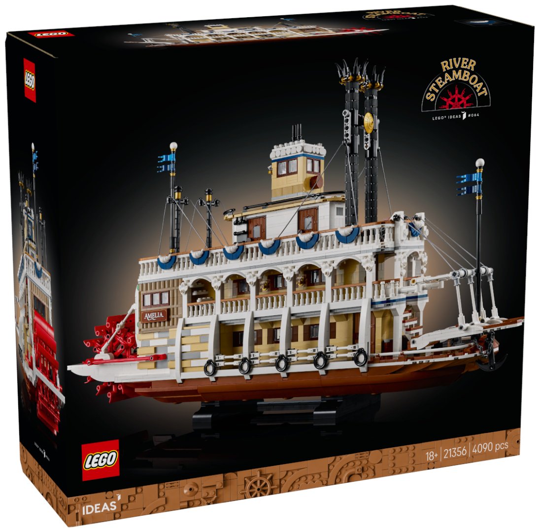 Конструктор LEGO Речной пароход Ideas, деталей 4090 шт купить,NaN