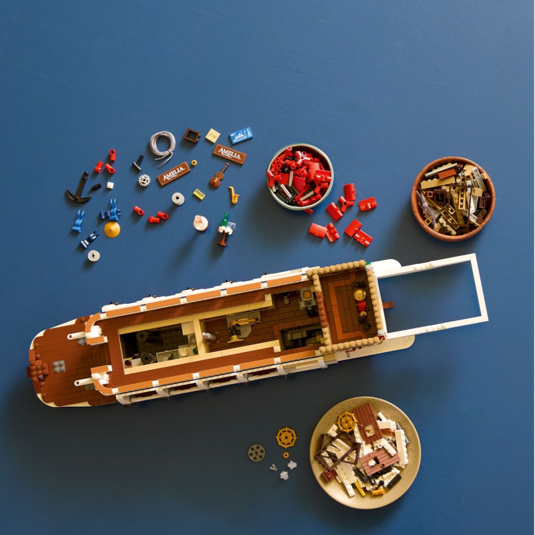 Конструктор LEGO Речной пароход Ideas, деталей 4090 шт купить,NaN