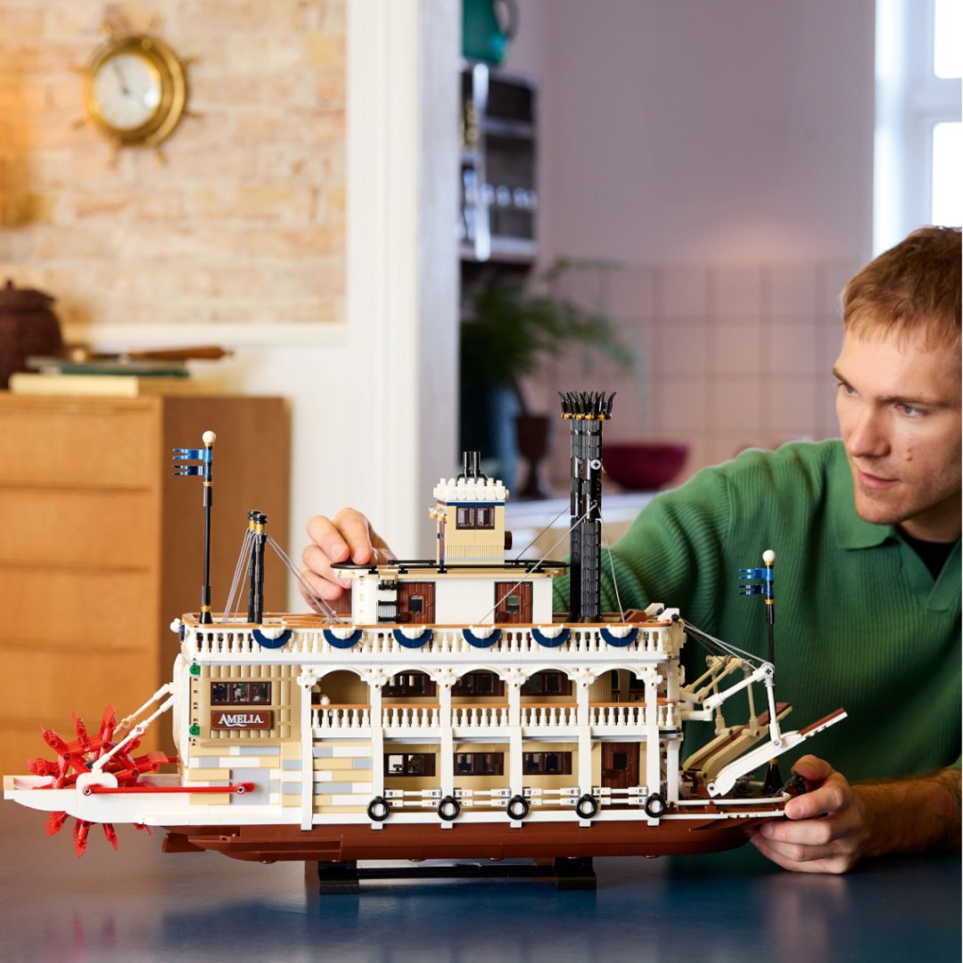 Конструктор LEGO Речной пароход Ideas, деталей 4090 шт купить,NaN