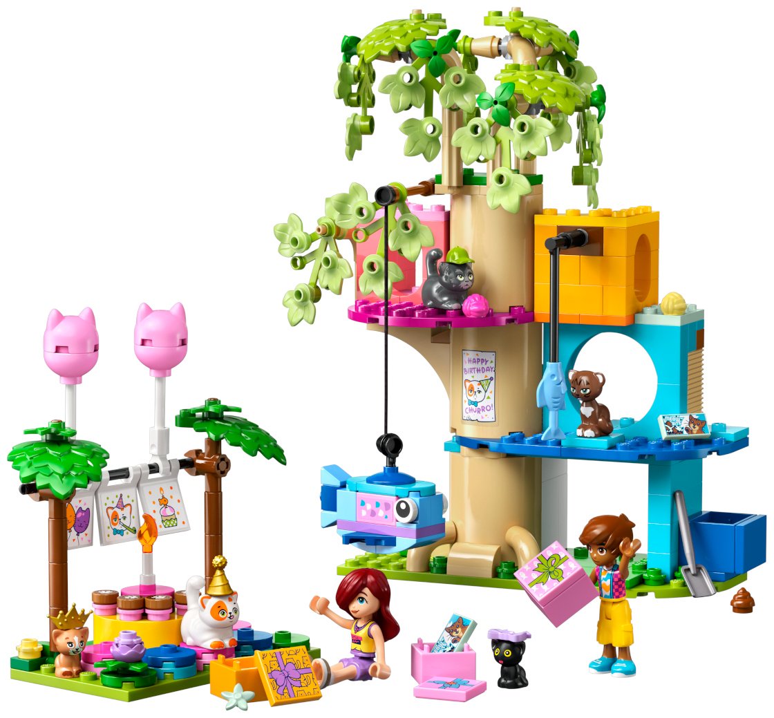 Конструктор LEGO Вечеринка в честь дня рождения в домике на дереве Friends, деталей 321 шт